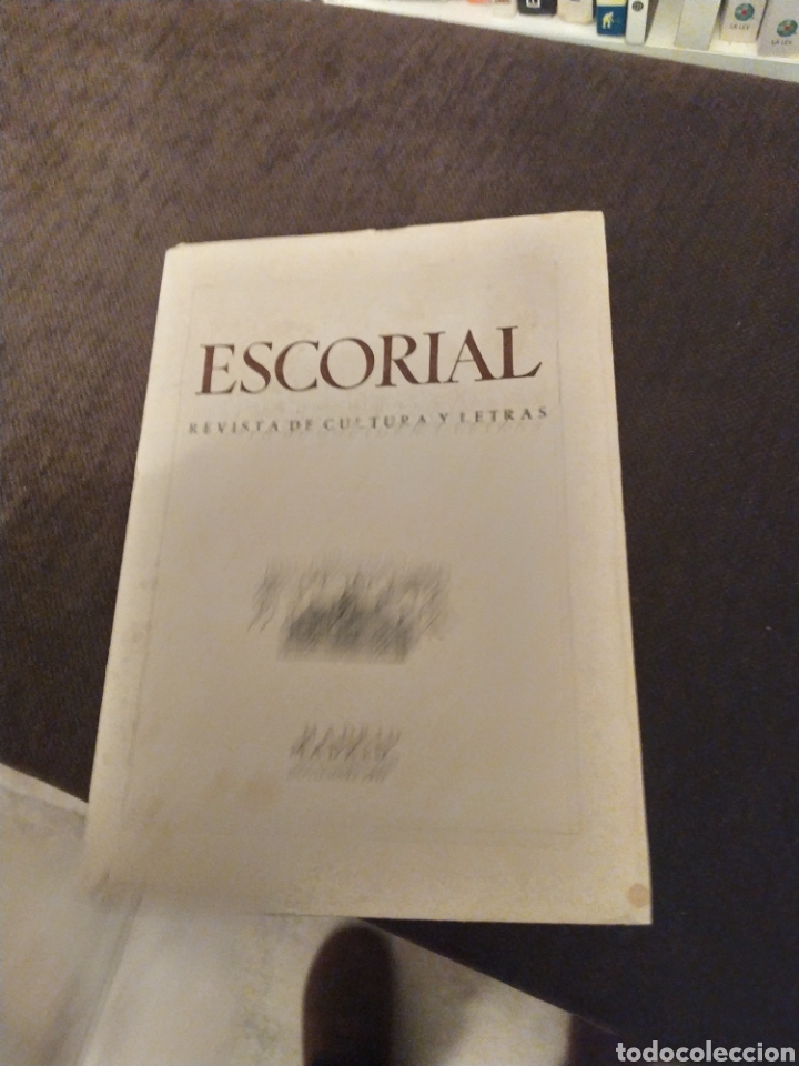 Escorial, Revista De Cultura Y Letras, N°25 Sol - Comprar Otras ...