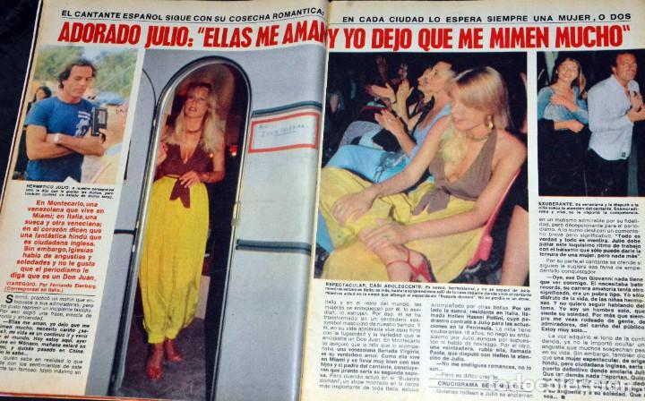Coleccionismo de Revistas y Peri&oacute;dicos: JULIO IGLESIAS revista ARGENTINA MAGAZINE