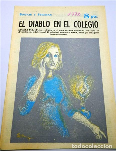 Sammeln von Zeitschriften und Zeitungen: SINTAIR y STEEMAN. El diablo en el colegio : novela polic&iacute;aca (Revista Literaria Novelas y Cuentos)