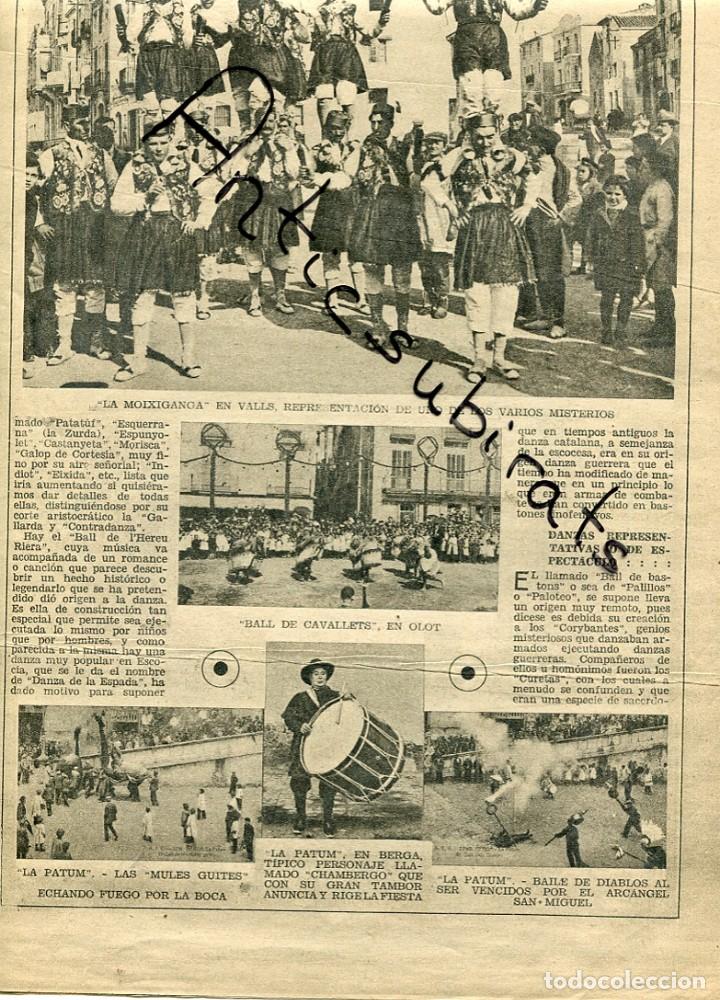 Coleccionismo de Revistas y Peri&oacute;dicos: REVISTA A&Ntilde;O 1930 LA SARDANA A CADAQUES BALL PLA ALINYA BALLET DE DEU PATUM BERGA RIDAURA GAMBETO