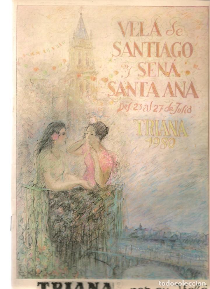 Coleccionismo de Revistas y Peri&oacute;dicos: REVISTA TRIANA. ... POR SU VEL&Aacute;. 1980. CHIQUETETE. (B/A57)