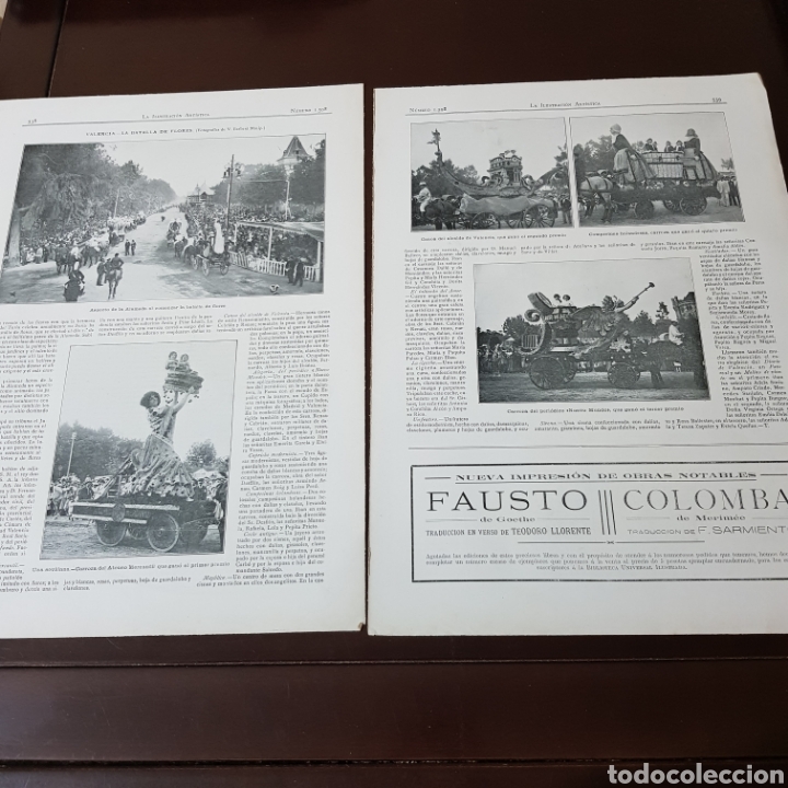 Coleccionismo de revistas y peri&oacute;dicos: A&Ntilde;O 1912 VALENCIA LA BATALLA DE LAS FLORES