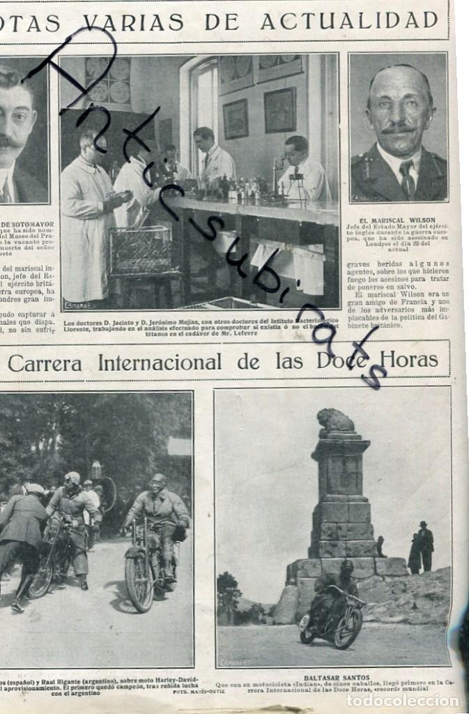 Collezionismo di Riviste e Giornali: REVISTA 1922 CARRERA MOTOS JACINTO MEJIAS TETANOS FIESTAS GRANADA HURDES RIO MALO FRAGOSA LADRILLAR