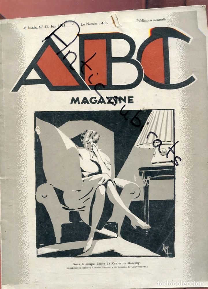 Coleccionismo de Revistas y Peri&oacute;dicos: REVISTA FRANCESA DE ARTE ABC A&Ntilde;O 1928 XAVIER DE MARCILLY MAURICE FALVARD OTHON FRIESZ DEGRAIN