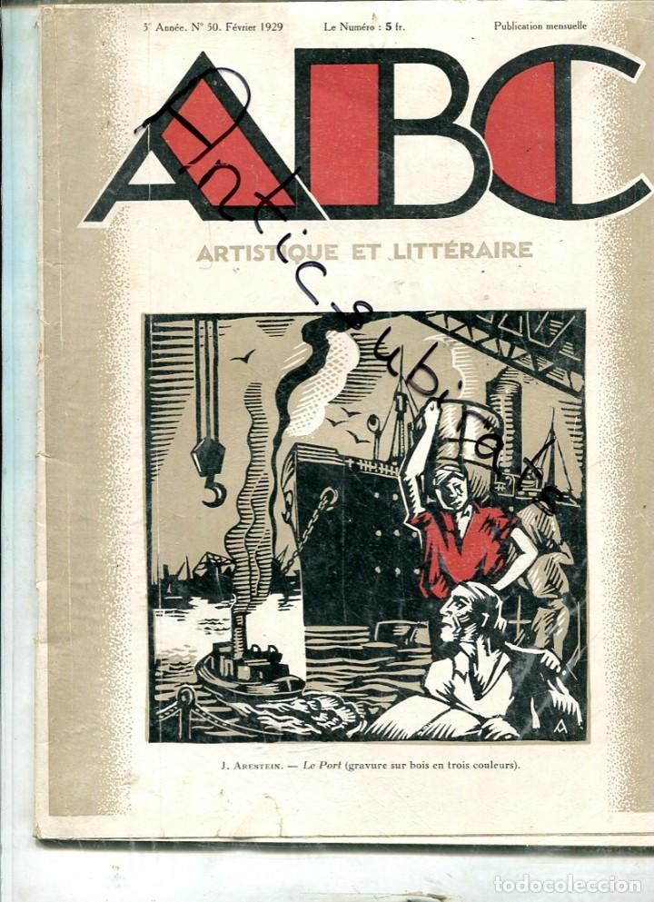 Coleccionismo de Revistas y Peri&oacute;dicos: REVISTA FRANCESA DE ARTE A&Ntilde;O 1929 ABC J. ARESTEIN RODIN HONFLEUR LOUIS BAILLY ANTRAL SIGNAC LEVEILLE