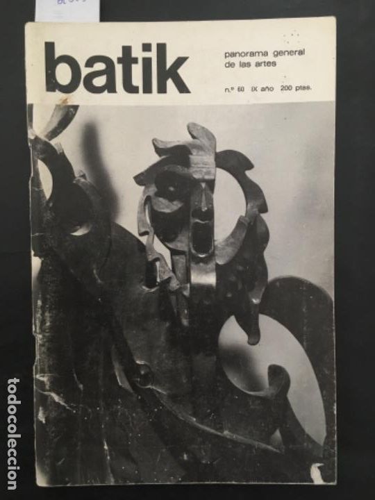 Coleccionismo de revistas y peri&oacute;dicos: REVISTA BATIK, NUMERO 60, 1981, REBULL, JOIERIA CATALANA, PABLO GARBALLO