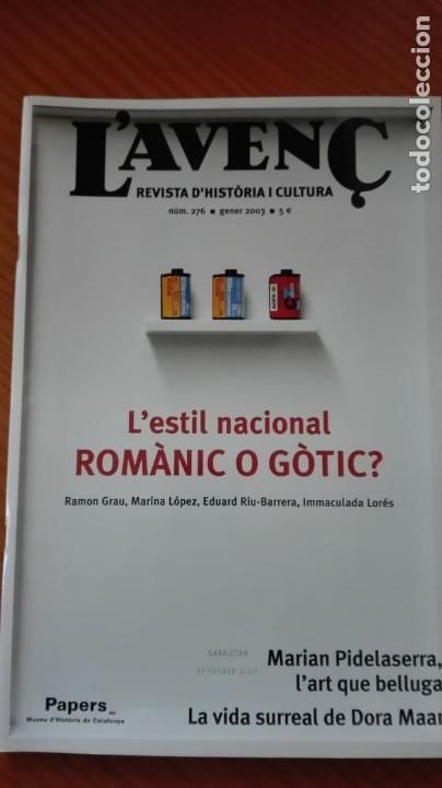 Sammeln von Zeitschriften und Zeitungen: Revista Aven&ccedil; n&ordm; 276 Gener 2003 Rom&agrave;nic o G&ograve;tic? / Dora Maar / Marian Pidelaserra