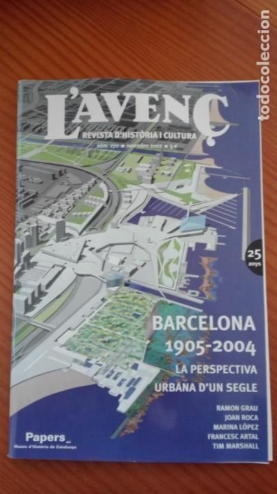 Sammeln von Zeitschriften und Zeitungen: Revista Aven&ccedil; n&ordm; 272 Setembre 2002 Barcelona 1905-2004 perspectiva urbana