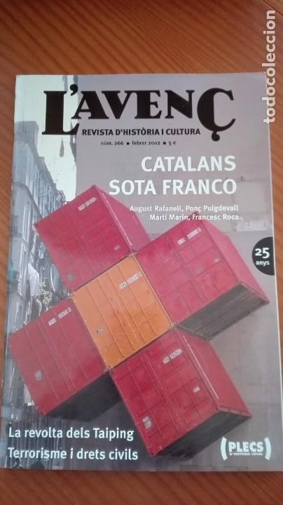 Collezionismo di Riviste e Giornali: Revista Aven&ccedil; n&ordm; 266 Febrer 2002 Catalans sota Franco / Taiping revolta / Terrorisme i drets civils