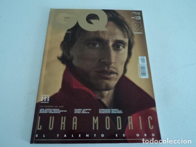 Coleccionismo de Revistas y Peri&oacute;dicos: REVISTA GQ NUMERO 250 ENERO 2019 LUKA MODRIC MAGDALENA FRACKOWIAK
