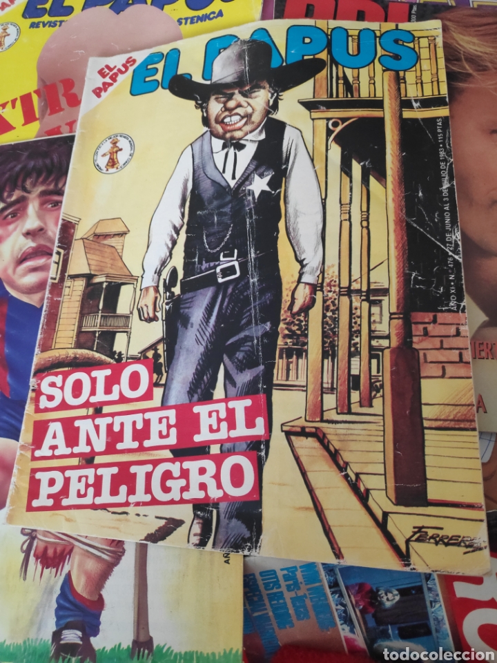 Coleccionismo de Revistas y Peri&oacute;dicos: NT EL PAPUS 476 27 JUNIO AL 3 JULIO 1983 SOLO ANTE EL PELIGRO FELIPE GONZALEZ EN PORTADA