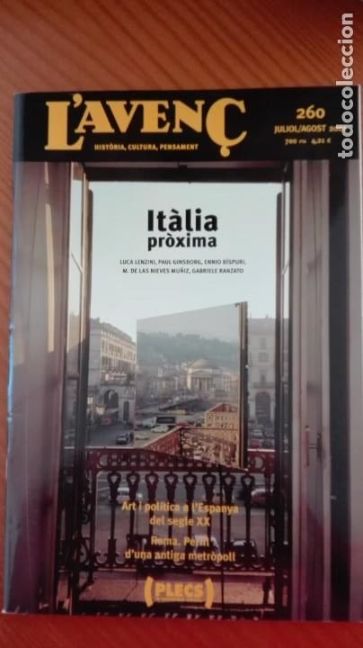 Sammeln von Zeitschriften und Zeitungen: Revista Aven&ccedil; n&ordm; 260 Juliol 2001 It&agrave;lia pr&ograve;xima/ Roma antiga metr&ograve;poli / Art i poli&iacute;tica Esp. s.xx