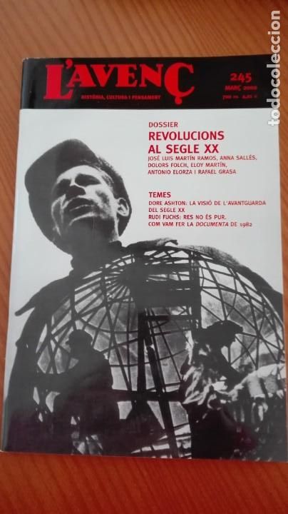 Sammeln von Zeitschriften und Zeitungen: Revista Aven&ccedil; n&ordm; 245 Mar&ccedil; 2000 Revolucions s. XX / Dore Ashton avantguarda/ Rudi Fuchs