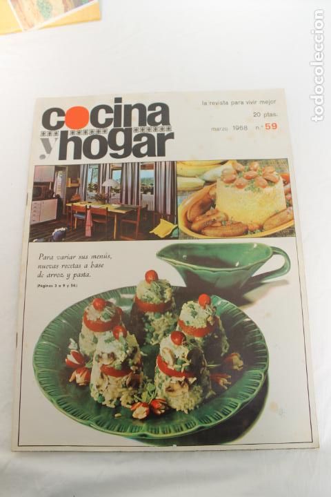 Collectionnisme de Revues et Journaux: COCINA Y HOGAR N&ordm; 59 MARZO 1968, LA REVISTA PARA VIVIR MEJOR.