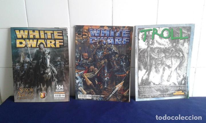 Collection Magazines and Newspapers: 3 DE REVISTAS GAMES WORKSHP Y WHITE DWARF BUEN ESTADO