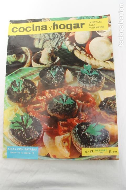 Colecionismo de Revistas e Jornais: COCINA Y HOGAR N&ordm; 42 OCTUBRE  1966, LA REVISTA PARA VIVIR MEJOR.