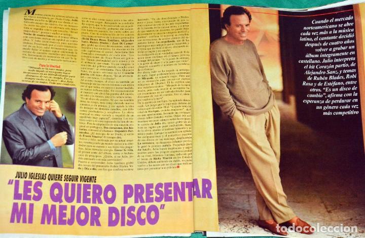 Coleccionismo de Revistas y Peri&oacute;dicos: JULIO IGLESIAS recortes ARGENTINA CLIPPINGS