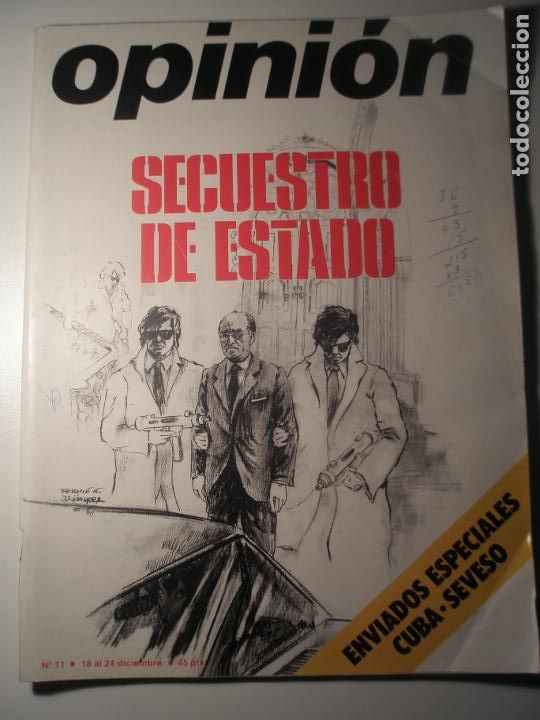 Collezionismo di Riviste e Giornali: Opini&oacute;n N&ordm; 11 18/12/76