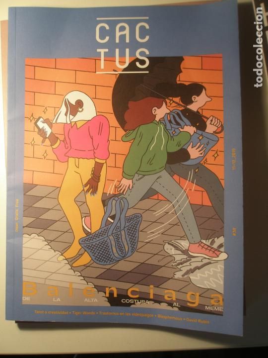 Coleccionismo de revistas y peri&oacute;dicos: Cactus N&ordm; 38   Revista Cactus: Balenciaga. De la alta costura al meme