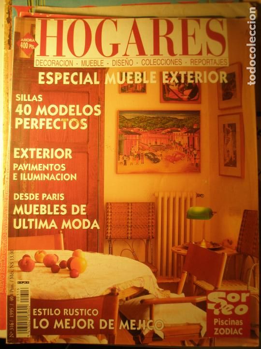 Collection Magazines and Newspapers: Hogares N&ordm; 316 1995  Revista Hogares. Decoracion, mueble, dise&ntilde;o, colecciones, reportajes. Especial