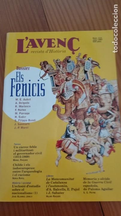 Collezionismo di Riviste e Giornali: Revista Aven&ccedil; n&ordm; 215 Juny 1997 Els fenicis / el governador civil / Childe i indoeuropeus