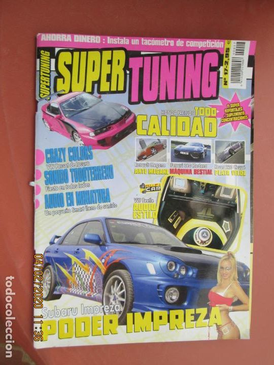 Coleccionismo de Revistas y Peri&oacute;dicos: SUPER TUNING , REVISTA N&ordm; 17  - SUBARU , HONDA ETC