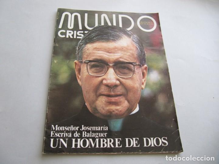 Coleccionismo de Revistas y Peri&oacute;dicos: REVISTA MUNDO CRISTIANO JULIO 1975 ESCRIVA DE BALAGUER TOMAS MORO