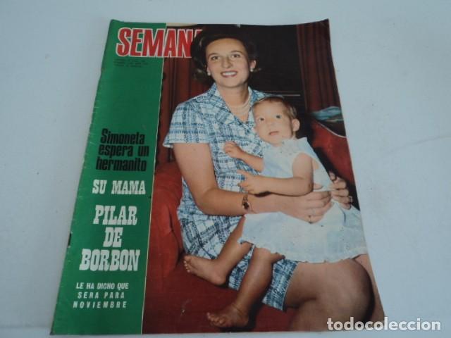 Coleccionismo de Revistas y Peri&oacute;dicos: REVISTA SEMANA JULIO 1969 PILAR DE BORBON SOFIA LOREN RITA PAVONE ADAMO ALMA MARIA