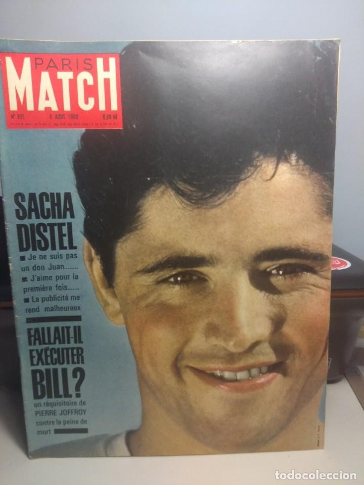 Collection Magazines and Newspapers: PARIS MATCH : SACHA DISTEL +ANNOUCHKA VON MEHKS