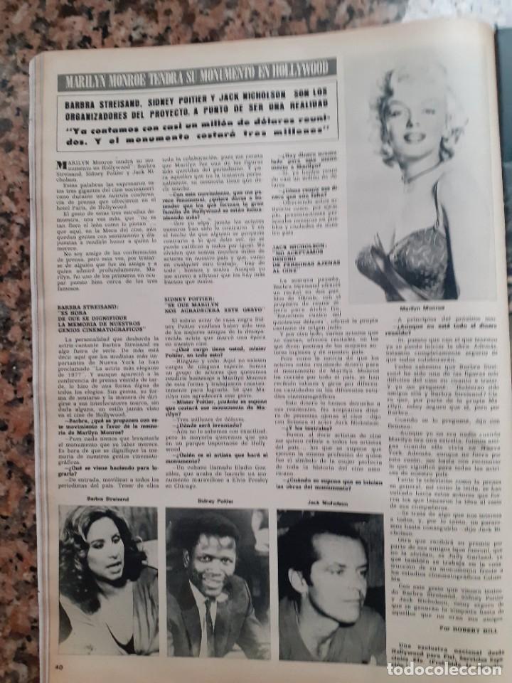 Coleccionismo de Revistas y Peri&oacute;dicos: marilyn monroe BARBRA STREISAND JACK NICHOLSON SIDNEY POITIER