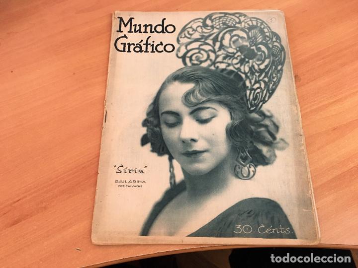 Coleccionismo de Revistas y Peri&oacute;dicos: MUNDO GRAFICO 17 AGOSTO 1921 SIRIA, VUELO SANJURJO, NUEVO GOBIERNO (AB-2)