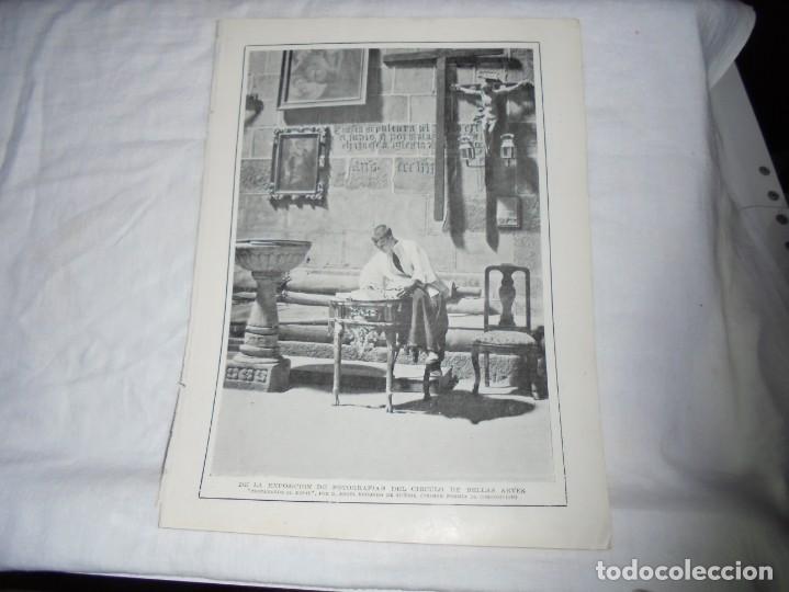 Coleccionismo de Revistas y Peri&oacute;dicos: FIESTAS BENEFICAS EN ZARAGOZA/ESPERANDO EL MISAL POR  ANGEL REDONDO ZU&Ntilde;IGA .HOJA BLANCO Y NEGRO 1915