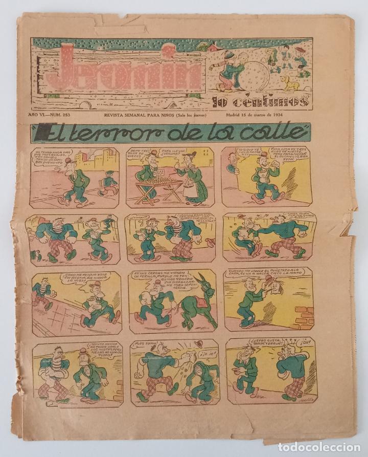 Collection Magazines and Newspapers: REVISTA SEMANAL PARA NI&Ntilde;OS JEROMIN. N&ordm; 253. 15 MARZO 1934