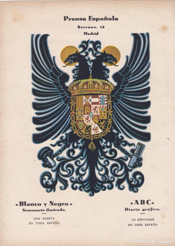 Coleccionismo de revistas y peri&oacute;dicos: &Aacute;guila bic&eacute;fala, Prensa Espa&ntilde;ola, Blanco y Negro - 1930