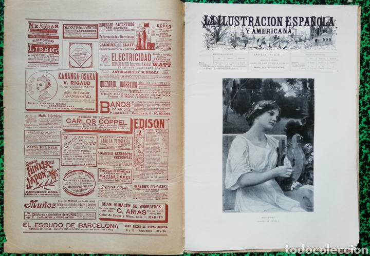 Coleccionismo de Revistas y Peri&oacute;dicos: ILU. ESP Y AM 1901 BARCELONA Funicular Tibidabo Li-Hung-Chang (Li Hongzhan) MYTILENE. LONDRES.