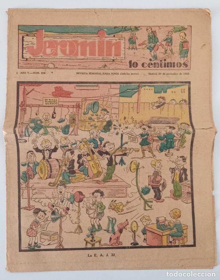 Collection Magazines and Newspapers: REVISTA SEMANAL PARA NI&Ntilde;OS JEROMIN. N&ordm; 238. 30 NOVIEMBRE 1933