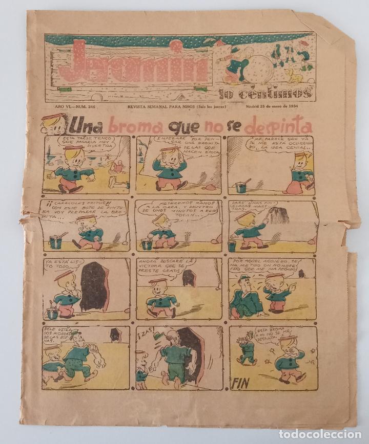 Collection Magazines and Newspapers: REVISTA SEMANAL PARA NI&Ntilde;OS JEROMIN. N&ordm; 246. 25 ENERO 1934