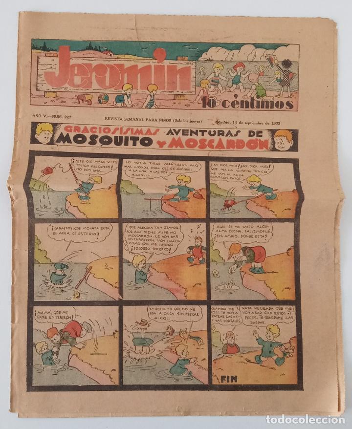 Collection Magazines and Newspapers: REVISTA SEMANAL PARA NI&Ntilde;OS JEROMIN. N&ordm; 227. 14 SEPTIEMBRE 1933