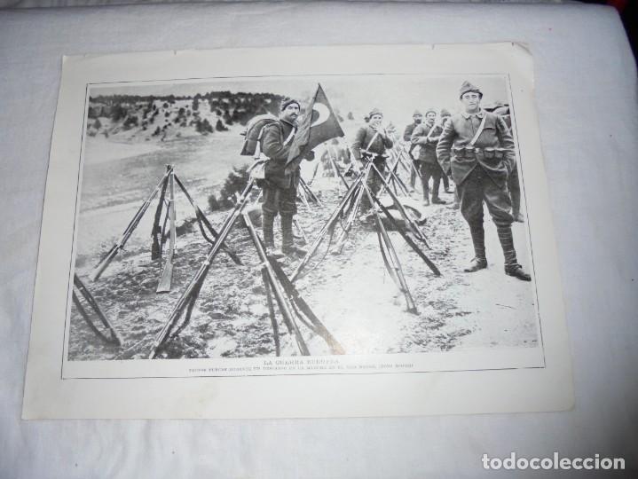 Collection Magazines and Newspapers: LA GUERRA DE EUROPATROPAS TURCAS EN LA MARCHA EN EL ASIA MENOR HOJA BLANCO Y NEGRO 1915