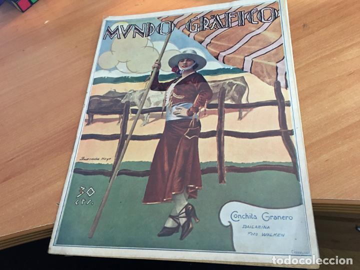 Coleccionismo de Revistas y Peri&oacute;dicos: MUNDO GRAFICO 10 NOVIEMBRE 1926 TERREMOTOS Y CICLONES EN AZORES, FLORIDA, PARAGUAY Y CUBA  (COIB76)