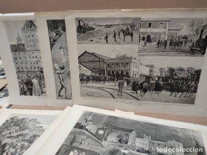 Collection Magazines and Newspapers: La Ilustracion espa&ntilde;ola y americana. Monografico de Madrid de varios a&ntilde;os. 10 Planchas