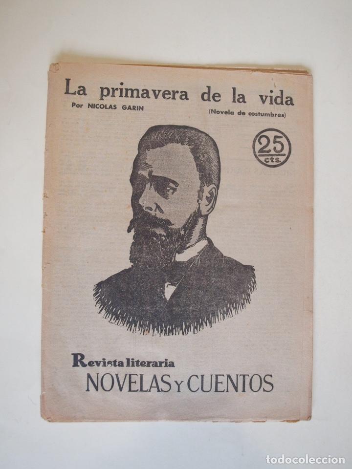 Coleccionismo de Revistas y Peri&oacute;dicos: LA PRIMAVERA DE LA VIDA - NICOL&Aacute;S GARIN - REVISTA LITERARIA NOVELAS Y CUENTOS - N&ordm; 131 - 1931