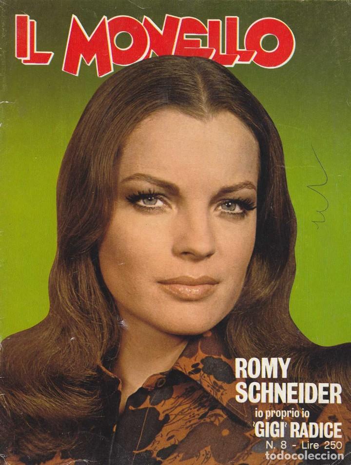 Coleccionismo de Revistas y Peri&oacute;dicos: ROMY SCHNEIDER revista ITALY MAGAZINE Italiana