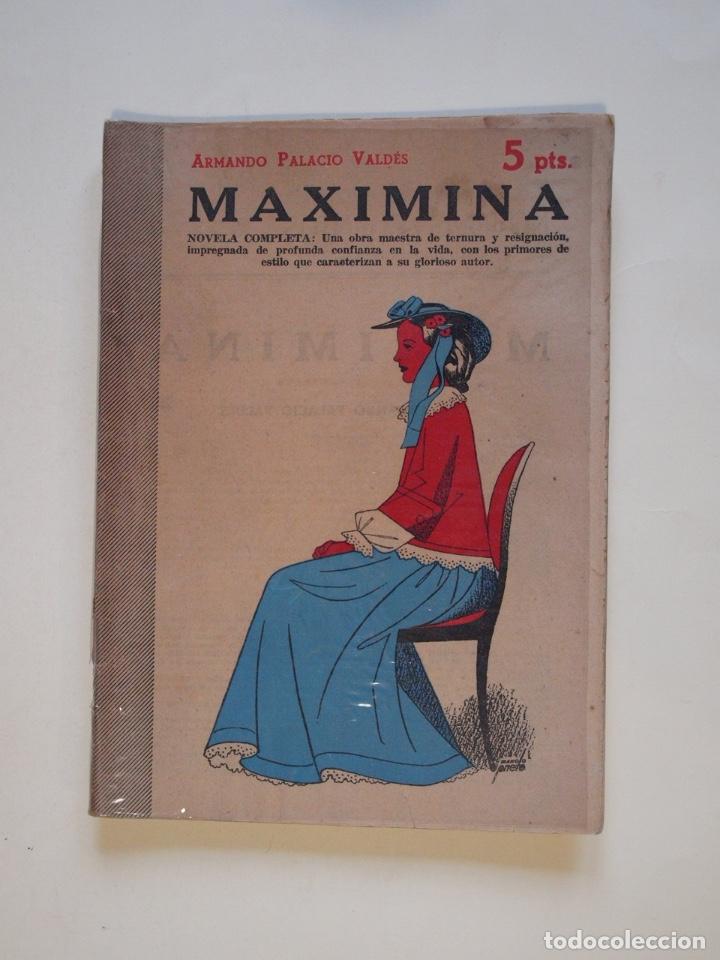 Coleccionismo de Revistas y Peri&oacute;dicos: MAXIMINA - ARMANDO PALACIO VALD&Eacute;S - REVISTA LITERARIA NOVELAS Y CUENTOS - N&ordm; 1069 - ED. D&Eacute;DALO 1951