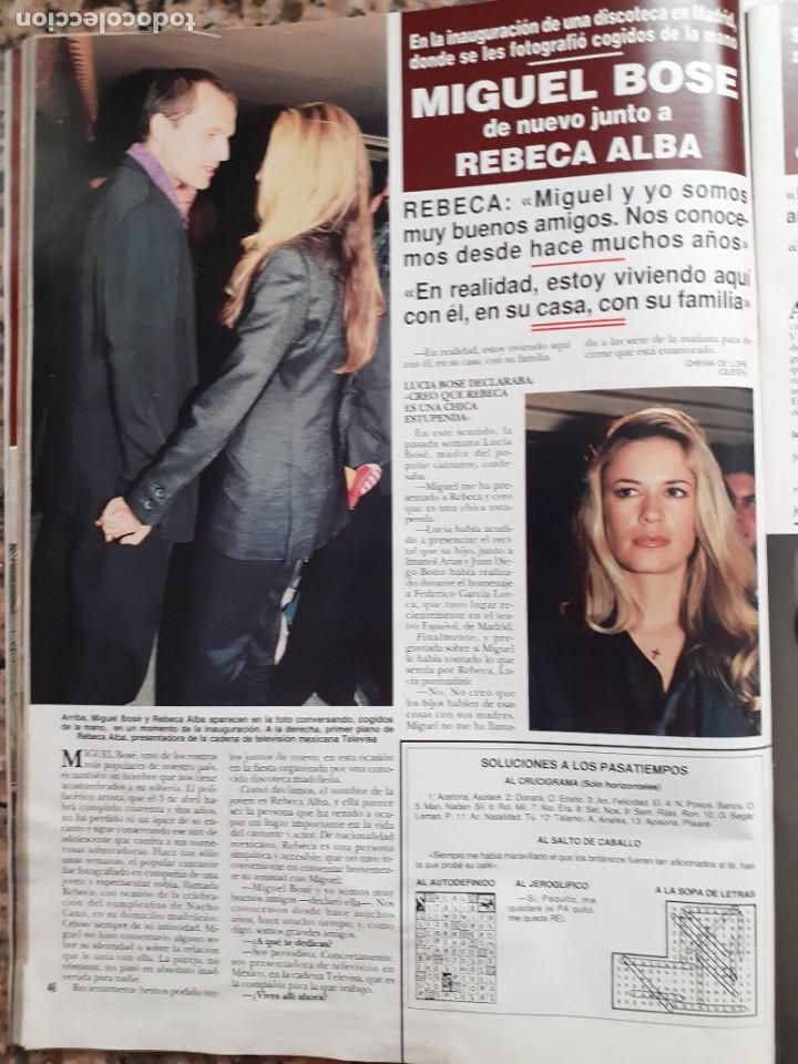 Coleccionismo de Revistas y Peri&oacute;dicos: miguel bose rebeca alba