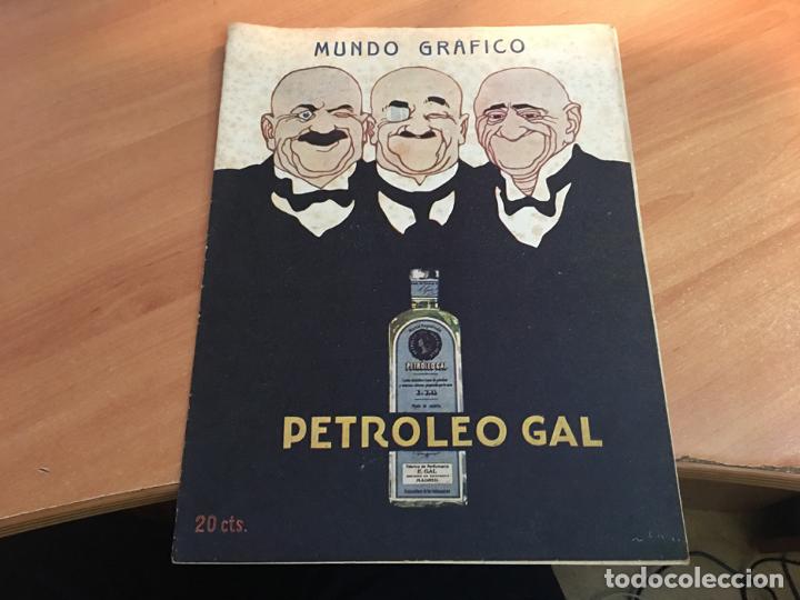 Coleccionismo de Revistas y Peri&oacute;dicos: MUNDO GRAFICO 16 MAYO 1917 BAUTIZO REAL, CARCEL MODELO ANGEL GIMERA (COIB76)