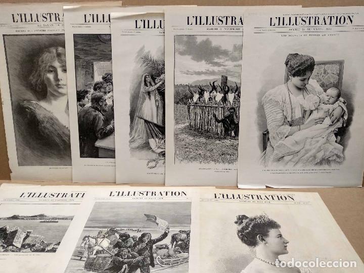 Coleccionismo de Revistas y Peri&oacute;dicos: L&acute; ILLUSTRATION FRANCAISE PORTADAS DE REVISTA
