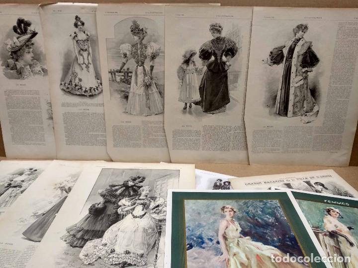 Coleccionismo de Revistas y Peri&oacute;dicos: L&acute; ILLUSTRATION FRANCAISE MODA SIGLO XIX