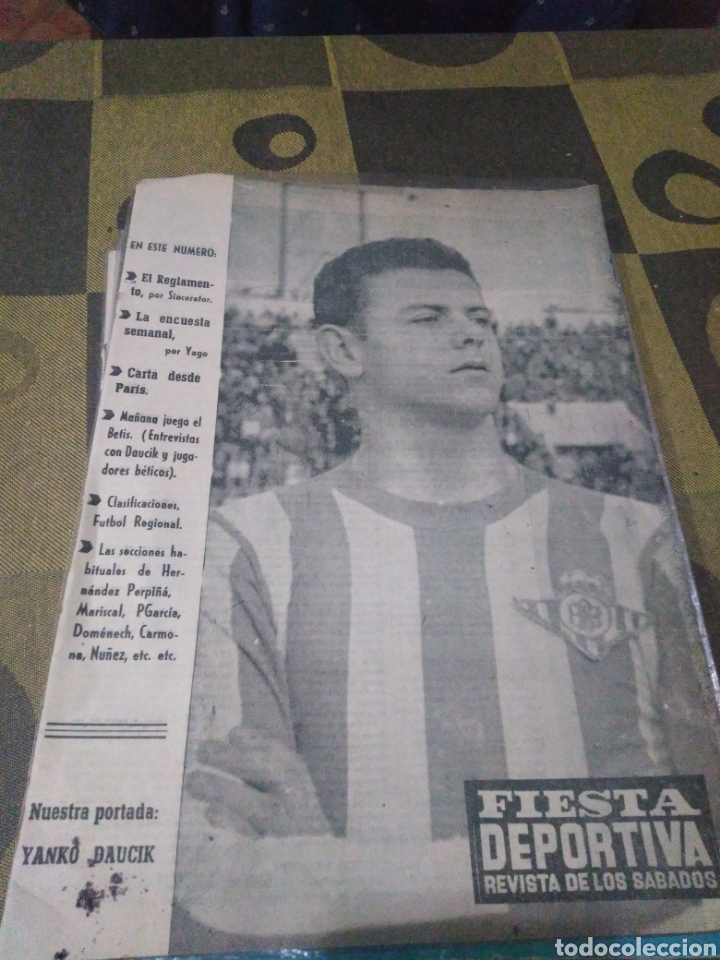 Collezionismo di Riviste e Giornali: FIESTA DEPORTIVA REVISTA DE LOS S&Aacute;BADOS, A&ntilde;o I, n 41,1960