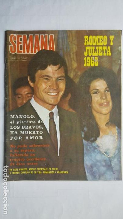 Coleccionismo de Revistas y Peri&oacute;dicos: REVISTA SEMANA, N&ordm; 1476, JUNIO 1968